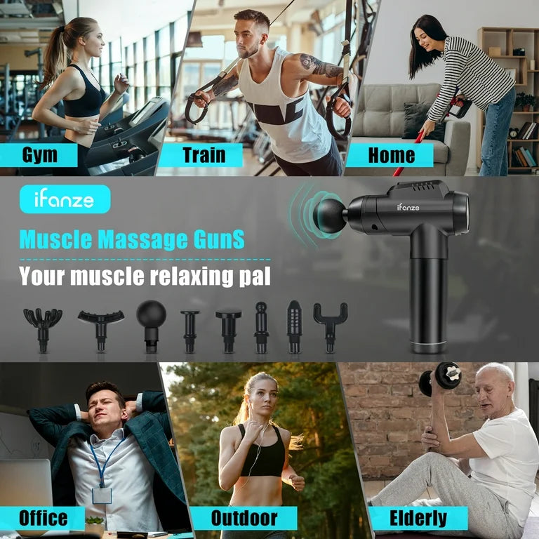 6 in 1 Multifunctional Full Electric Body Massager