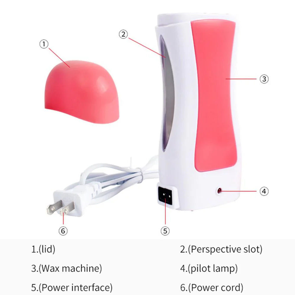 Depilatory Wax Roller