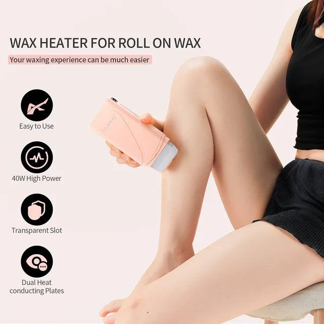 Depilatory Wax Roller