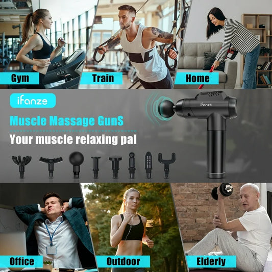 6 in 1 Multifunctional Full  Electric Body Massager