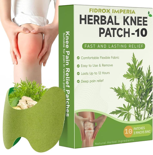 Natural Knee Pain Relief Patches (Pack Of 12)